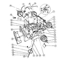 Sears 86501 replacement parts diagram