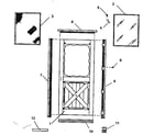 Sears 6562301 replacement parts diagram