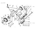 Craftsman 426260932 sweeper head assembly diagram