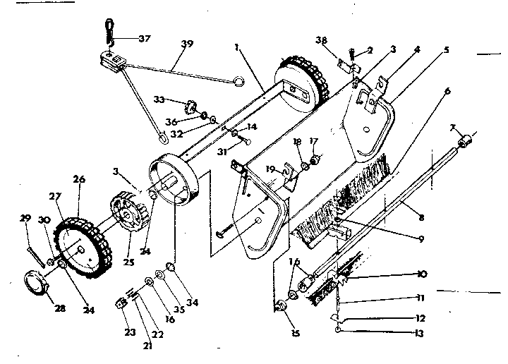 Sweeper head assembly