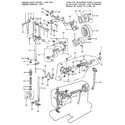 Kenmore 3851249080 presser bar assembly diagram