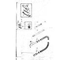 Kenmore 116A78500 attachment parts diagram