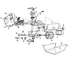 Craftsman 13953607 chassis assembly diagram