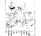 Craftsman 91762808 handle and tank assembly diagram