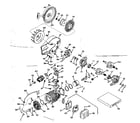 Craftsman 91762808 cylinder, rewind starter, and magneto assembly diagram
