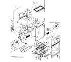 Kenmore 1066676311 cabinet parts diagram
