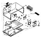Kenmore 1066676301 freezer parts diagram