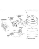 Vent damper housing assembly