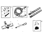 Kenmore 1753010 attachment parts diagram