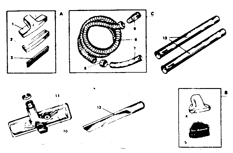 Attachment parts