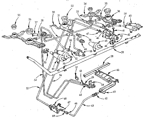 Burner section