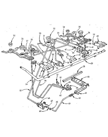 Burner section
