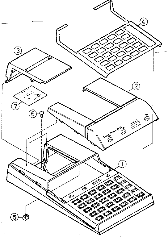 Upper case assembly