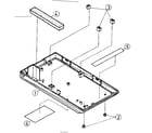 Sears 27258040 bottom case assembly diagram