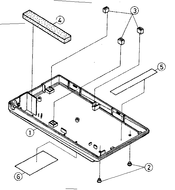 Bottom case assembly