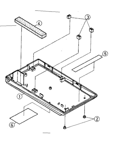Bottom case assembly