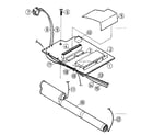 Sears 27258040 main pcb and battery pack assembly diagram
