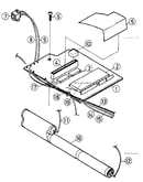 Main pcb and battery pack assembly