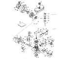Tecumseh TYPE 1590 basic engine diagram