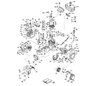 Tecumseh HM80-155141D basic engine diagram