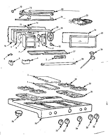 Backguard and maintop