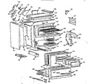Kenmore 1037424204 body section diagram
