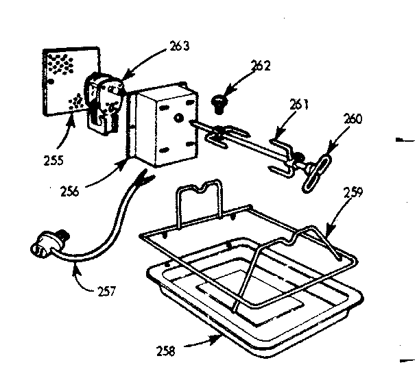 ROTISSERIE KIT NO. 7106700