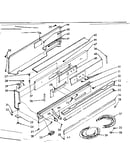 Backguard section