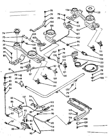 Burner section