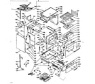 Kenmore 1037426741 body section diagram
