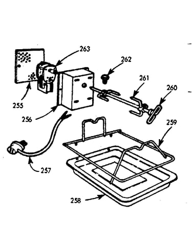 Rotisserie kit number 7106700