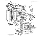 Kenmore 1037444414 body section diagram