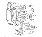 Kenmore 1037444200 body section diagram