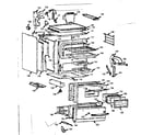 Kenmore 1037445500 body section diagram