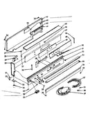 Backguard section