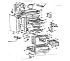 Kenmore 1037445614 body section diagram