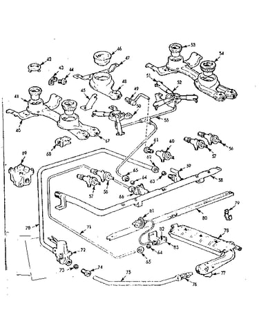 Burner section