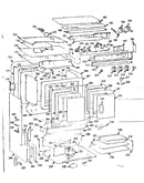 Upper oven body section
