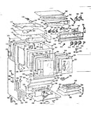 Upper oven body section