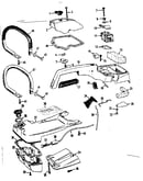 Gas tank top and handle
