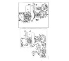 Briggs & Stratton 195400 TO 195499 (0154 - 0154) flywheel assembly diagram