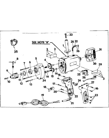 Gear and housing assembly