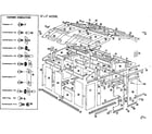Sears 69660834 replacement parts diagram