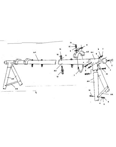 A-frame hardware bag #93670