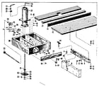 Craftsman 11329001 base assembly diagram