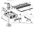 Craftsman 11329401 base assembly diagram