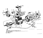 Craftsman 11329401 motor assembly diagram