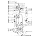 LXI 36674280100 mechanism parts (top) diagram