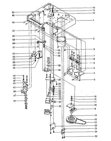 Mechanism parts (bottom)