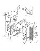 Refrigerator cabinet - air handling